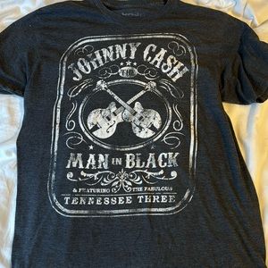 Johnny Cash Oversized Graphic T-Shirt